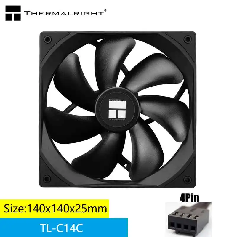 Pc Gaming Liquid - Thermalright TL-C14CW/14C-S 14 cm ventilateur de