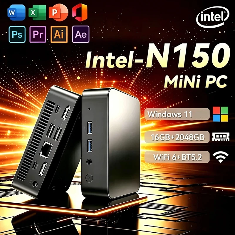 NOUVEAU Mini PC Windows 11 Int - Pc Gaming Intel avis et prix