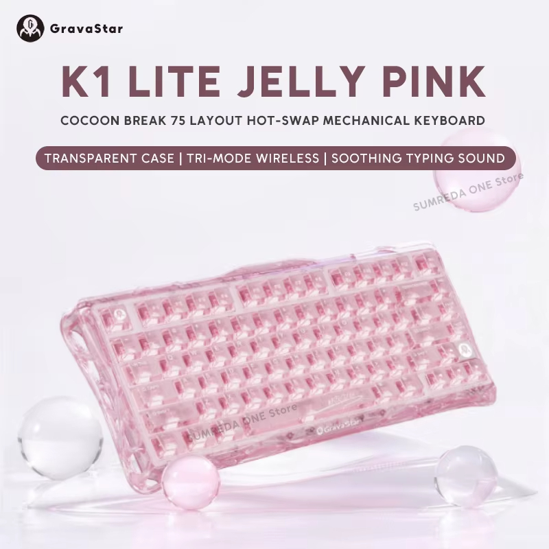 Clavier mécanique K1 LITE JELL - Pc Gaming Pink avis et prix